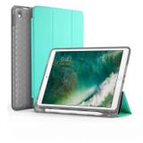 Capa iPad 6 Geração 9.7 Polegadas WB Antichoque Verde Com Compart. P/Apple Pencil - A1822 / A1823 / A1893 / A1954 / A16