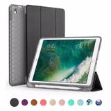 Capa Ipad 9.7 Wb Antichoque Preta Com Compart. P/ Apple Pencil
