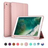 Capa Ipad 9.7 Wb Antichoque Rosa Dourado Com Compart. P/ Apple Pencil