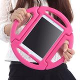 Capa Ipad Mini 1 2 3 Apple Anti Choque Infantil Volante Rosa - Fam