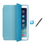 Capa iPad Pro 10,5" Smart Case / Capa Traseira / Caneta Touch (Cor Azul) - Bd cases