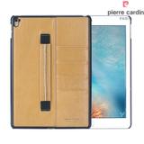Capa Ipad Pro 9.7 Pierre Cardin 100% Couro Genuíno Modelo A1674 A1675 A1676