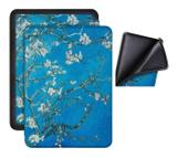 Capa Kindle 10ª geração com iluminação embutida Auto Hibernação Fecho Magnético Silicone Apricot - Fullmosa
