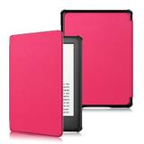 Capa Kindle 10ª geração com iluminação embutida Função Liga/Desliga - Fechamento magnético - Pink - Fullmosa