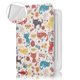 Capa Kindle 10ª Geração WB - Ultra Leve Auto Hibernação Sensor Magnético Silicone Flexível Cats