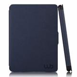 Capa Kindle 8a Geração WB Auto Liga/Desliga - Ultra Leve Azul Marinho
