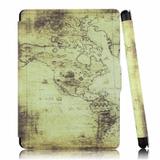 Capa Kindle 8a Geração WB Auto Liga/Desliga - Ultra Leve Mapa Ancião