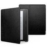 Capa Kindle Oasis 10ª e 9ª Geração WB Auto Liga/Desliga Ultra Leve Sensor Magnético Couro Preta