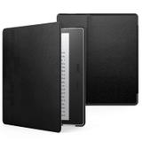 Capa Kindle Oasis Wb Auto Liga/Desliga - Couro Premium Preta