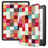 Capa Kindle Paperwhite 10ª geração à prova d'água - Hibernação - Fechamento magnético - Geométrica - Fullmosa