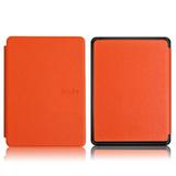 Capa Kindle Paperwhite 10ª geração à prova d'água - Hibernação - Fechamento magnético - Laranja - Fullmosa