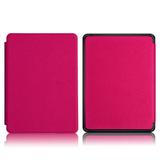Capa Kindle Paperwhite 10ª geração à prova d'água - Hibernação - Fechamento magnético - Rosa Choque - Fullmosa