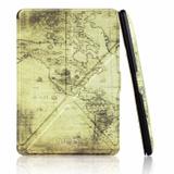 Capa Kindle Paperwhite WB Auto Liga/Desliga - Origami Mapa Ancestral