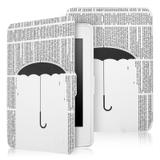 Capa Kindle Paperwhite WB Auto Liga/Desliga - Ultra Leve Chuva de Letras