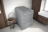 Capa Maquina Lavar Roupas Brastemp Consul 12kg a 16kg Cinza - Adomes