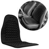 Capa Massageadora Assento Encosto Preto Universal - Carrhel