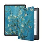 Capa Novo Kindle 10ª geração com iluminação embutida - Auto hibernação - Fechamento magnético - Apricot Flower - Fullmosa