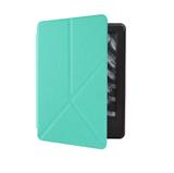 Capa Novo Kindle 10ª geração com iluminação embutida - Auto hibernação - Fechamento magnético - Origami - Verde Menta - Fullmosa