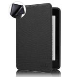 Capa Novo Kindle 10a. Geração WB - Ultra Leve Auto Hibernação Sensor Magnético Silicone Flexível Estilo Tecido Preta