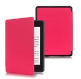 Capa Novo Kindle Paperwhite à Prova dágua - Auto hibernação - Fechamento magnético - Cores - Rosa Choque - Fullmosa