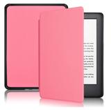 Capa Novo Kindle Paperwhite à Prova dágua - Auto hibernação - Fechamento magnético - Cores - Rosa Claro - Fullmosa