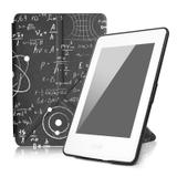 Capa Novo Kindle Paperwhite a prova Dágua Wb - Origami Auto Hibernação Fecho Magnético Eureka