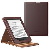 Capa Novo Kindle Paperwhite a prova Dágua WB Premium Vertical Auto Hibernação - Marrom