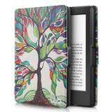Capa Novo Kindle Paperwhite a prova Dágua Wb - Ultra Leve Auto Hibernação Fecho Magnético Arvore