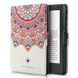 Capa Novo Kindle Paperwhite a prova Dágua Wb - Ultra Leve Auto Hibernação Fecho Magnético Mandala