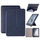 Capa Novo Kindle Paperwhite WB - Origami Auto Hibernação Fecho Magnético Azul Marinho