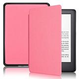 Capa Novo Kindle Paperwhite Wb - Ultra Leve Auto Hibernação Fecho Magnético Rosa Claro