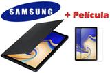 Capa Original Samsung Book Cover Galaxy Tab S4 10.5 SM-T830 SM-T835 Com Película de Vidro