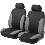 Capa Para Banco de Carro 2 Lugares Preto e Cinza Au328 - Multilaser