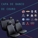 Capa para bancos automotivos em Couro / Courvin / Impermeável / Para Carro / Preta - Venan