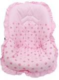 Capa para Bebê Conforto Coroas Rosa - Bruna baby