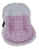 Capa para Bebê Conforto Lacinho - Bruna baby