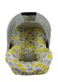 Capa Para Bebê Conforto Multimarcas 0-13KG Estampas Diversas MENINOS - Alan pierre baby