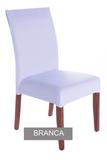 Capa para cadeira com estofado kit com 04 unidades cor branco - Bell enxovais