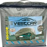 Capa para Cobrir Carro Gofrada Tamanho P Forro Central Teto Capô e Porta-Malas sem Cadeado - Vestcar