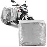 Capa Para Cobrir Moto Carrhel Impermeável Tamanho M Cb 300 Bros Falcon Lander Bros Xre Crf Hornet Xt