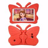 Capa para ipad air 1 2 infantil borboleta rosa - Jetech