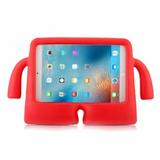 Capa para Ipad Mini 2 3 4 Anti Impacto e Choque Infantil Emborrachada iGuy Vermelha - Ibuy