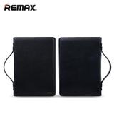 Capa para Ipad Mini 2 e 3 Multi-funções Couro Remax Preto Agenda Pasta Executiva
