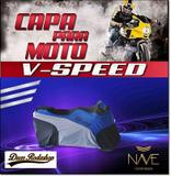 Capa para moto speed cor azul - Nave capa de moto