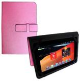 Capa para Tablet 10 Polegadas Rosa Universal com Suporte - F3
