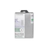 Capa para Tábua de Passar em Algodão Metalizado 135cm x 45cm Brabantia D Cinza