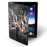 Capa Protetora Folio Akashi Love My City Para iPad 2, Novo iPad e iPad 4a Geração - Lojascast