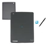 Capa Silicone Emborrachada Design iPad 2/3/4 / Caneta Touch (Preto) - Bd cases
