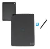 Capa Silicone Emborrachada Design iPad Mini 4 / Caneta Touch (Preto) - Skin t18