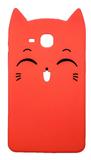 Capa Silicone Infantil Gatinho Feliz Tablet 7 Samsung T280 T285